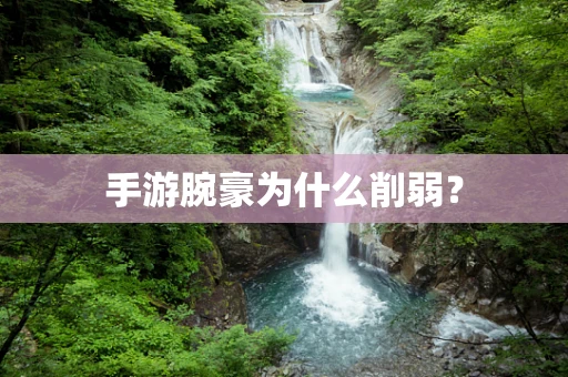 手游腕豪为什么削弱？