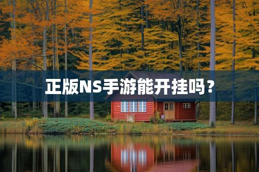 正版NS手游能开挂吗？