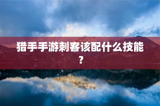 猎手手游刺客该配什么技能？