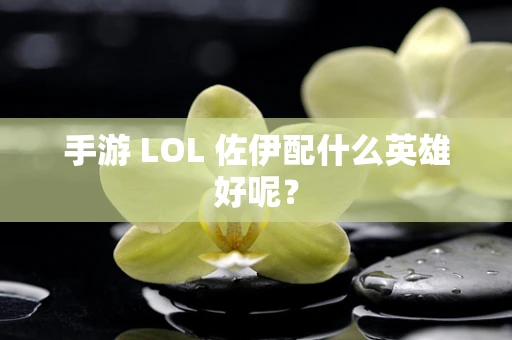 手游 LOL 佐伊配什么英雄好呢？