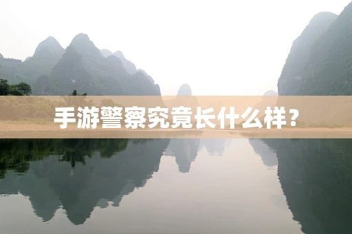 手游警察究竟长什么样？