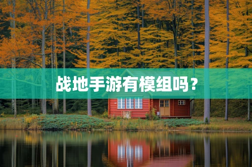战地手游有模组吗？