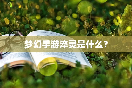 梦幻手游淬灵是什么？