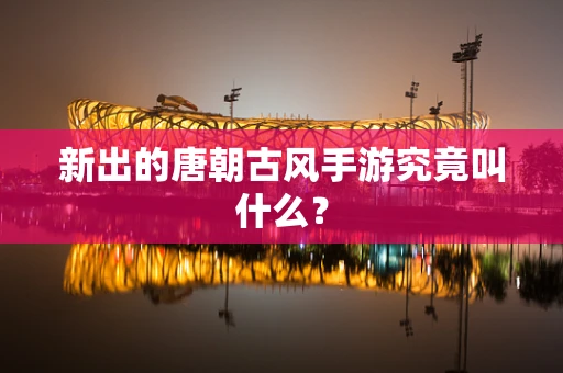 新出的唐朝古风手游究竟叫什么？
