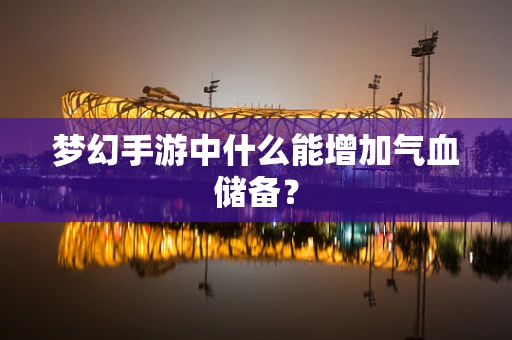 梦幻手游中什么能增加气血储备？