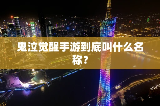 鬼泣觉醒手游到底叫什么名称？