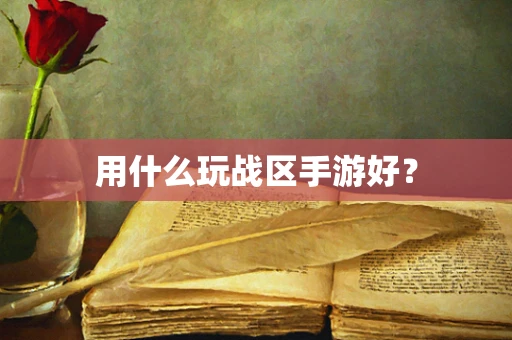 用什么玩战区手游好？