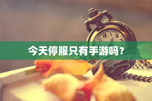 今天停服只有手游吗？