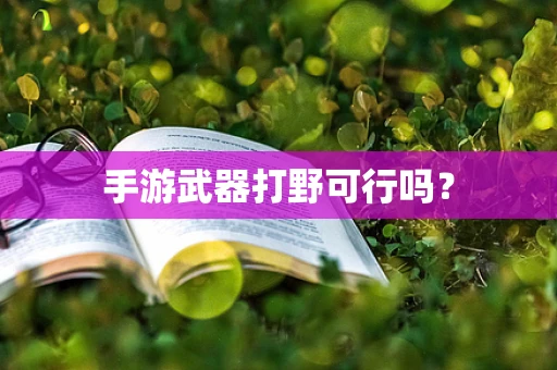 手游武器打野可行吗？