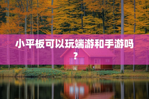 小平板可以玩端游和手游吗？