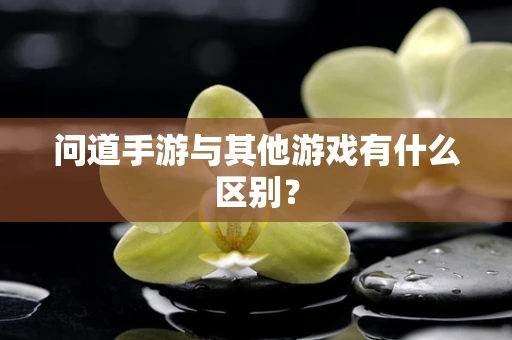 问道手游与其他游戏有什么区别？