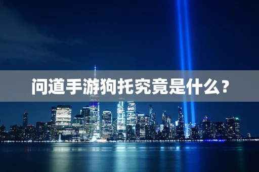 问道手游狗托究竟是什么？