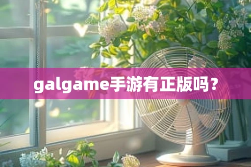 galgame手游有正版吗？