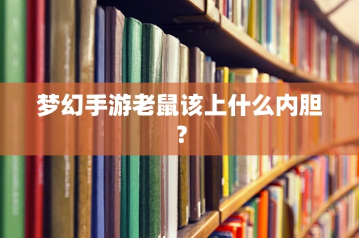 梦幻手游老鼠该上什么内胆？