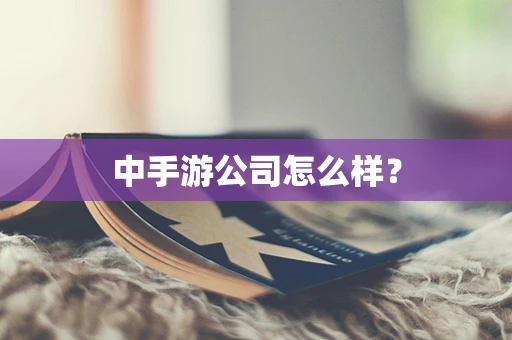 中手游公司怎么样？