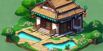 问道手游房屋用什么买？