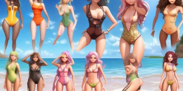 有哪些手游里有好看的女角色泳衣？