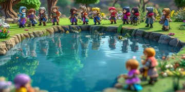 问道手游里有人玩乌龟吗？