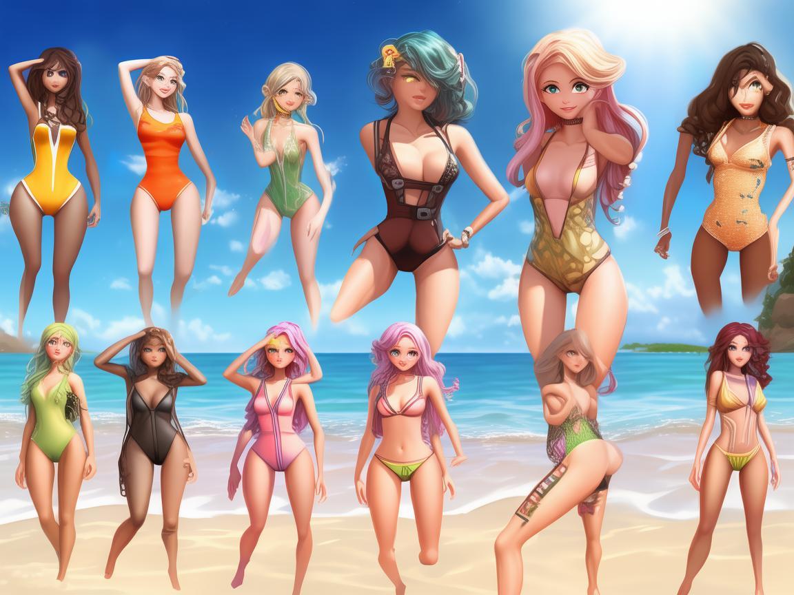 有哪些手游里有好看的女角色泳衣? 有哪些手游里有好看的女角色泳衣?